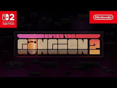 YouTube thumbnail for Enter the Gungeon 2 – Announcement Trailer – Nintendo Switch 2