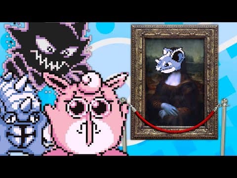 YouTube thumbnail for Amazing Sprites in Pokémon RBY - Big Yellow