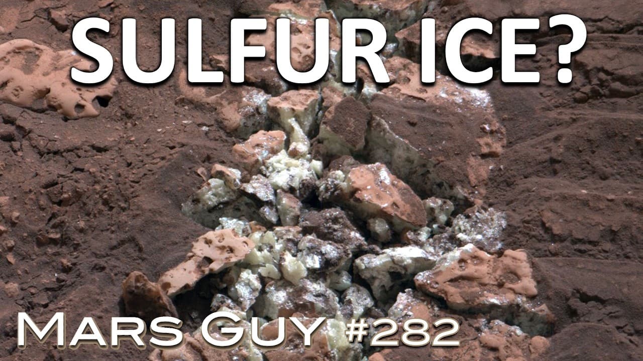 YouTube thumbnail for Mars Guy Ep. 282 - Was Gediz Valley brimstone born from both ice and fire?