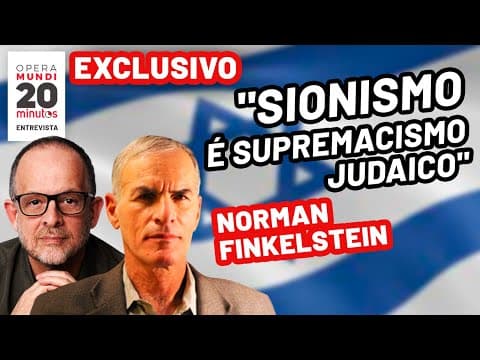 YouTube thumbnail for Finkelstein interview for Opera Mundi in english