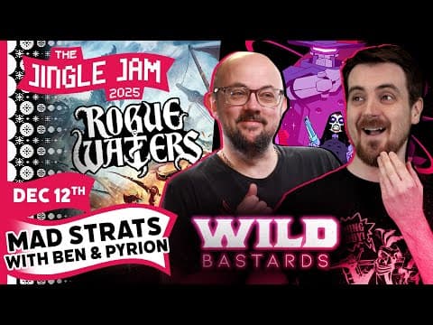 YouTube thumbnail for Mad Strats with Ben and Pyrion | Jingle Jam 2025 Day 12