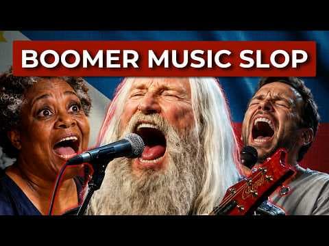 YouTube thumbnail for I Investigated the AI Record Label Targeting Boomers