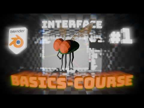 YouTube thumbnail for Blender course in Ukrainian | #1