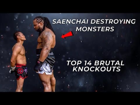 YouTube thumbnail for Lawrence Kenshin - Saenchai's Brutal Knockouts Destroying Monsters
