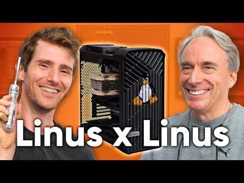 YouTube thumbnail for Building the PERFECT Linux PC with Linus Torvalds - LTT