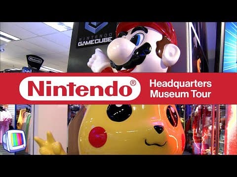 YouTube thumbnail for Exploring Nintendo of America's Employee-Only Museum - Redmond, WA (2006)