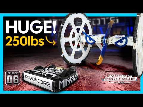YouTube thumbnail for The Road To The Finals Gets Crowded! | Battlebots Pro League Episode 6