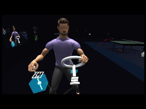 YouTube thumbnail for Tundra's VR devlog (PD 'joint friction')