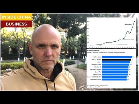 YouTube thumbnail for Large open models keeping pace with Skynet allies, and getting a lot of US enterprise traction.