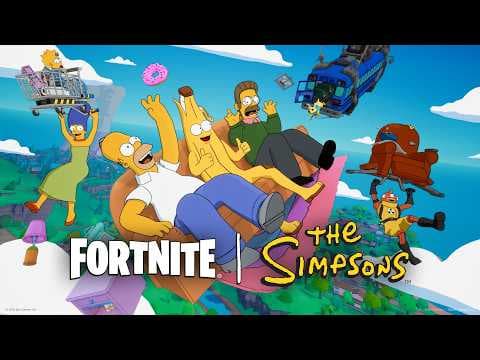 YouTube thumbnail for Welcome to Springfield - Fortnite | The Simpsons