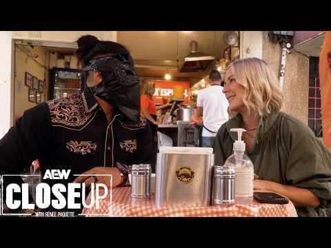 YouTube thumbnail for Bandido | AEW Close Up with Renee Paquette