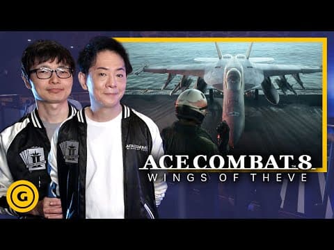 YouTube thumbnail for Ace Combat 8 Director Interview - GameSpot