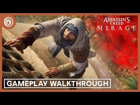YouTube thumbnail for Assassin’s Creed Mirage: Gameplay Walkthrough | Ubisoft Forward