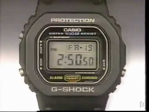YouTube thumbnail for Casio Watch Commercial 1989