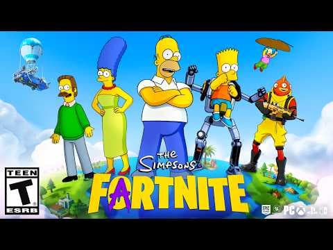 YouTube thumbnail for EVERY LEAK About The Fortnite Simpsons Season!
