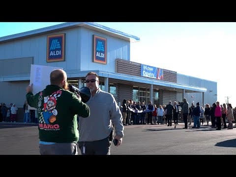 YouTube thumbnail for Aldi Protest Highlights + Channel Update & Outreach