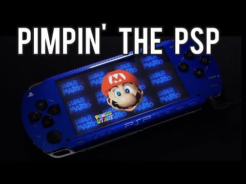 YouTube thumbnail for Pimpin the PSP in 2023