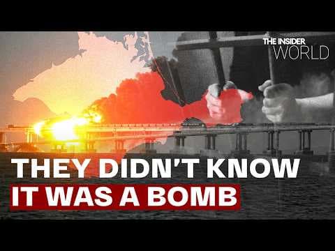 YouTube thumbnail for “We Didn’t Know It Was a Bomb”: Inside the Kerch Bridge Explosives Plot