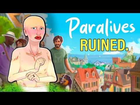 YouTube thumbnail for I tried to ruin Paralives...it got weird fast