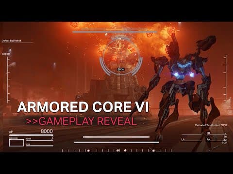 YouTube thumbnail for An Extended Look at Armored Core 6