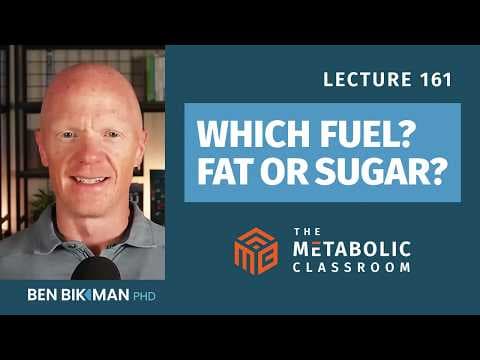 YouTube thumbnail for Your Body Chooses Sugar Over Fat - PhD Bikman [Lecture]