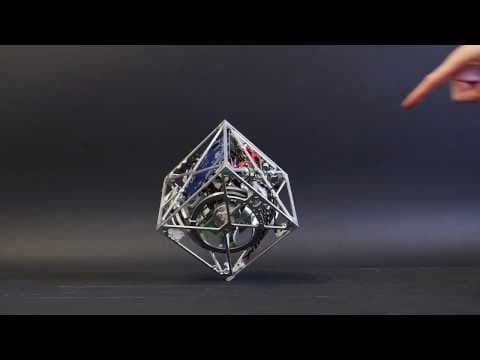 YouTube thumbnail for The Cubli: a cube that can jump up, balance, and 'walk'