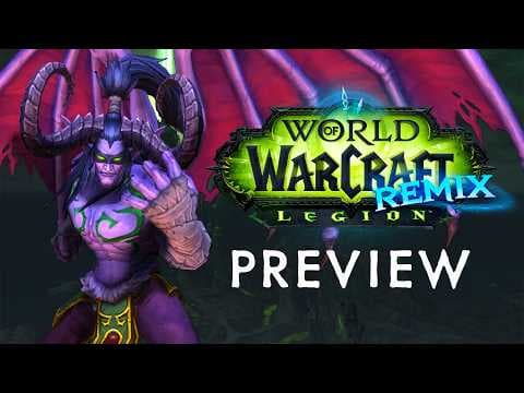 YouTube thumbnail for Legion remix preview - wowcast
