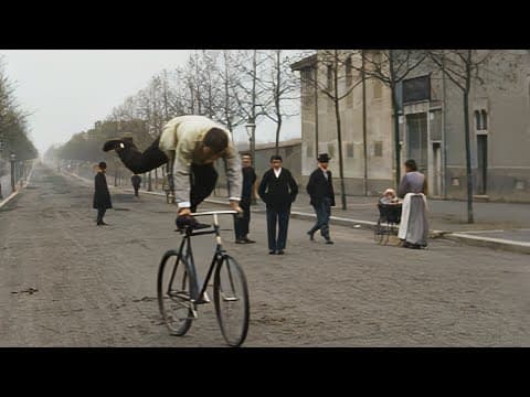 YouTube thumbnail for (1895) The First Wheelies: Vintage Bicycle Tricksters