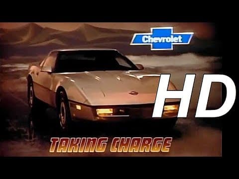 YouTube thumbnail for 1984 Chevrolet Corvette C4 "Never Before" TV commercial (video)