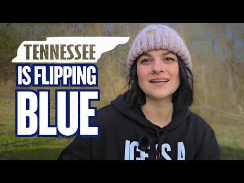 YouTube thumbnail for Kristi Burke, a 20 something year old, is running for congress in DEEP RED Tennessee