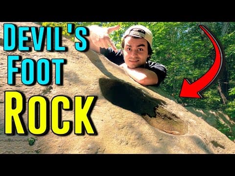 YouTube thumbnail for An 1859 History Book Says This Is The Devil’s Footprint