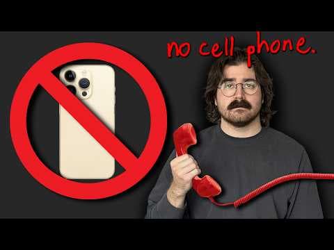 YouTube thumbnail for I hate my phone so I got rid of it
