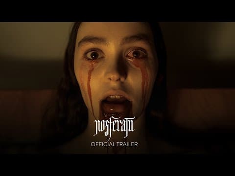 YouTube thumbnail for Official Trailer for Robert Eggers' Newest Film: Nosferatu