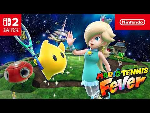 YouTube thumbnail for Mario Tennis Fever – Free Update Available Now – Nintendo Switch 2