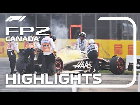 YouTube thumbnail for FP2 Highlights | 2023 Canadian Grand Prix