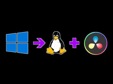 YouTube thumbnail for I Switched From Windows to Linux – It Only Took Me 20 Years (Including Davinci Resolve Setup)