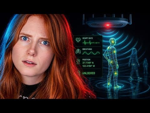 YouTube thumbnail for Wi-Fi can be used to track your movements and also see through walls.