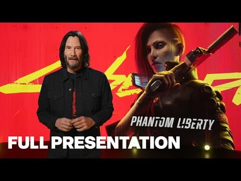 YouTube thumbnail for Cyberpunk 2077 Phantom Liberty trailer