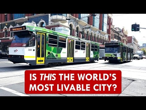YouTube thumbnail for What Is Livability? A Field Report from Melbourne