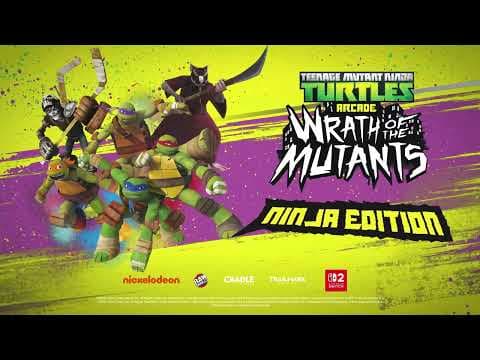 YouTube thumbnail for TMNT: Wrath of the Mutants - Ninja Edition on Switch 2