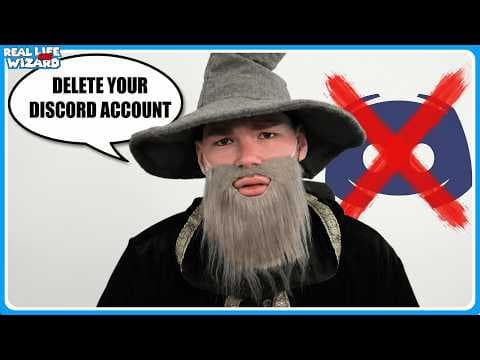YouTube thumbnail for Delete Your Discord Account