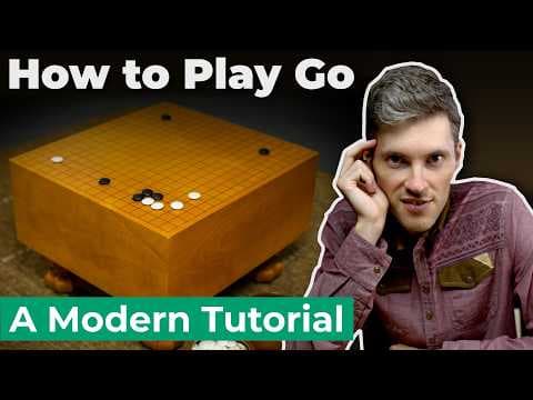 YouTube thumbnail for How to Play Go - Beginner Tutorial [7:59]