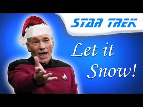 YouTube thumbnail for I haven't seen anyone post this classic yet this year. Merry Christmas, live long and prosper!