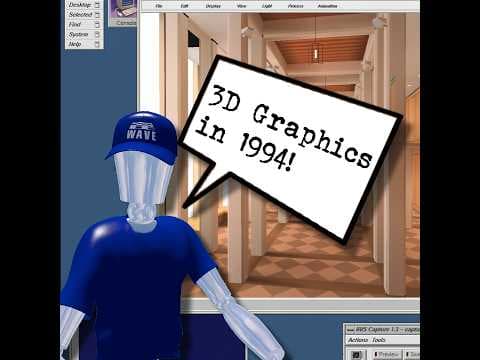 YouTube thumbnail for The Best Graphics In 1994? Exploring Weird Spaces in Lightscape