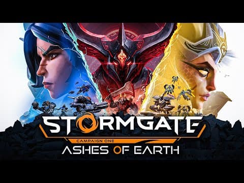 YouTube thumbnail for Stormgate Campaign One: Ashes of Earth Launch Trailer