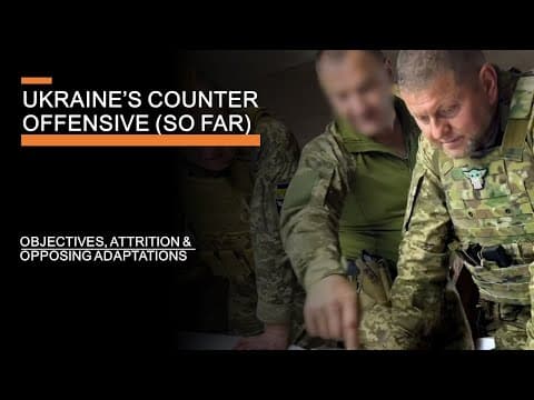 YouTube thumbnail for Perun - Ukraine's Counter Offensive (So far) - Attrition, Adaptation & What Next?