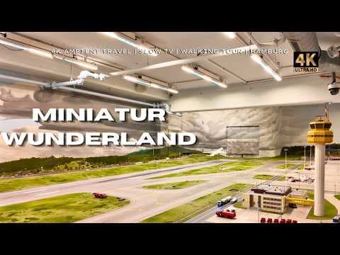YouTube thumbnail for Miniatur Wunderland Germany 4K | Working Airport & Amazing Model Trains