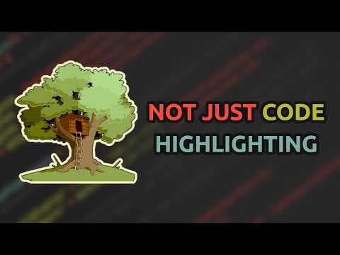 YouTube thumbnail for Tree-sitter Explained - Vimjoyer