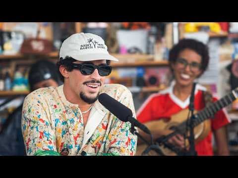 YouTube thumbnail for Tiny Desk Concert - Bad Bunny