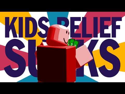 YouTube thumbnail for Kids Relief: The $100M Charity Teaching Kids To Gamble In Roblox